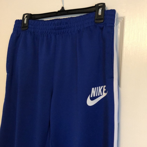 Mens Blue with White Stripe Pants (Size Small) - Picture 2 of 4